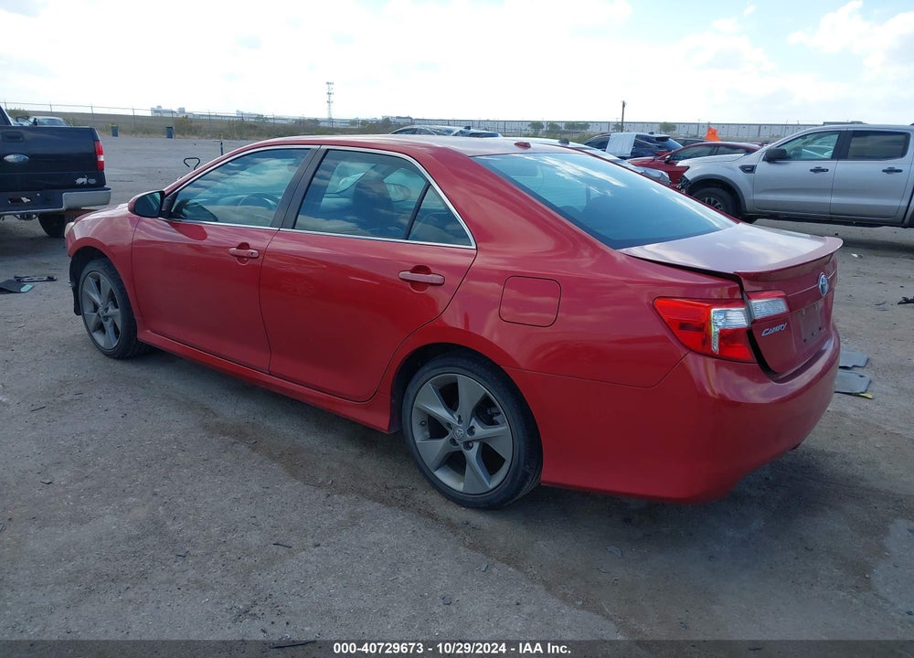 2012 TOYOTA CAMRY SE V6 VIN: 4T1BK1FK7CU512087