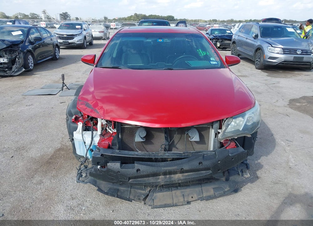 2012 TOYOTA CAMRY SE V6 VIN: 4T1BK1FK7CU512087