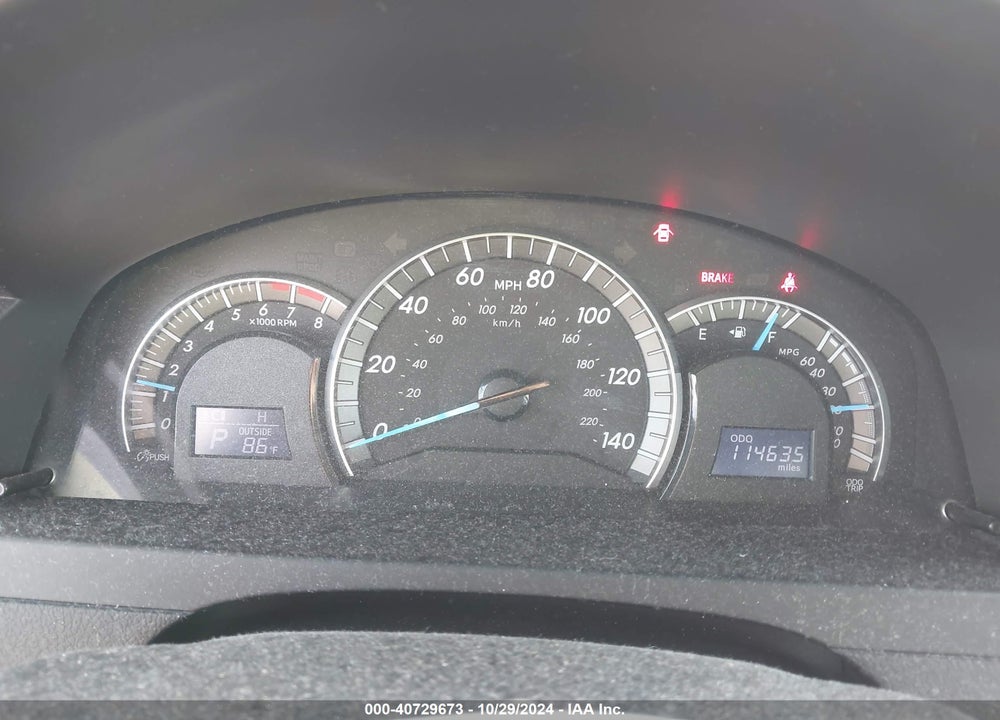 2012 TOYOTA CAMRY SE V6 VIN: 4T1BK1FK7CU512087