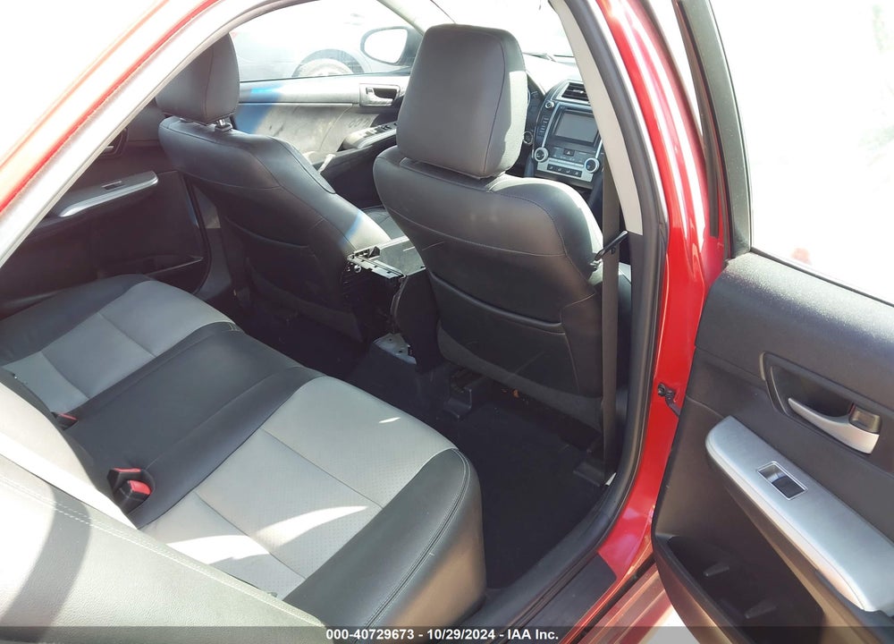 2012 TOYOTA CAMRY SE V6 VIN: 4T1BK1FK7CU512087