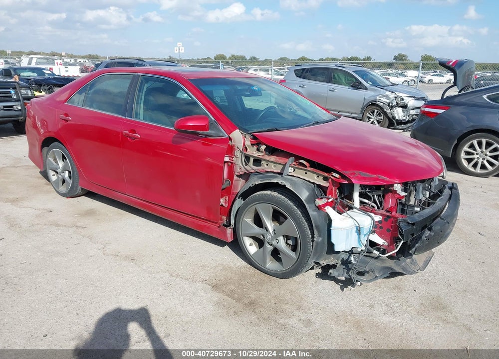 2012 TOYOTA CAMRY SE V6 VIN: 4T1BK1FK7CU512087