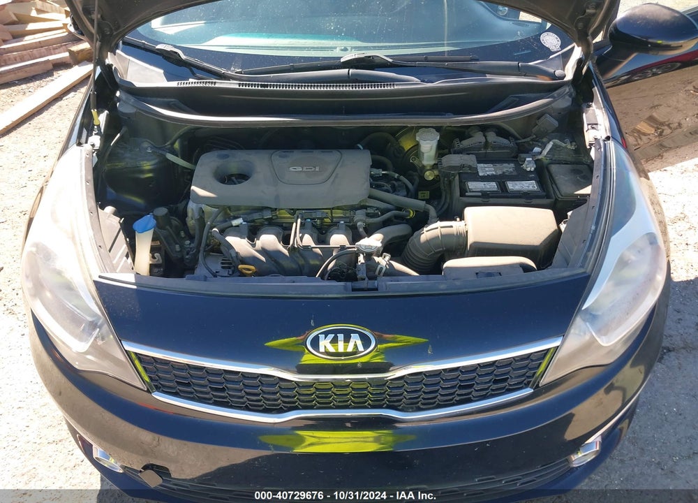2017 KIA RIO EX VIN: KNADN4A38H6071746