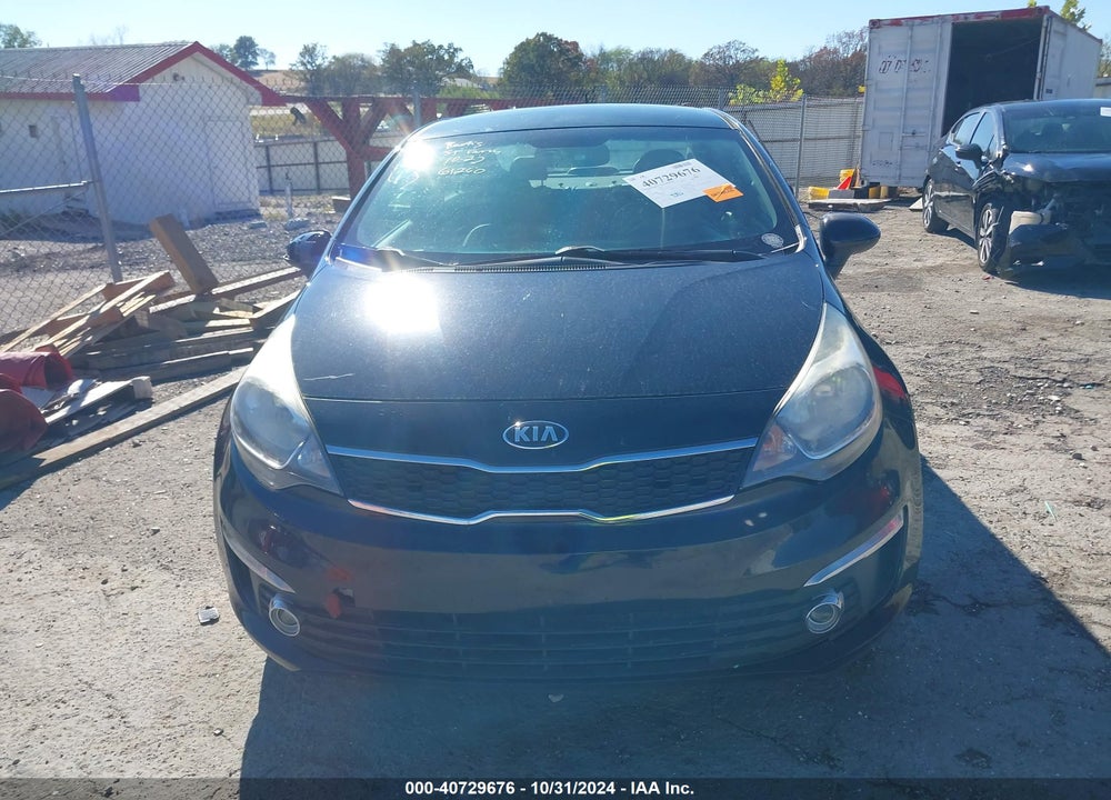 2017 KIA RIO EX VIN: KNADN4A38H6071746