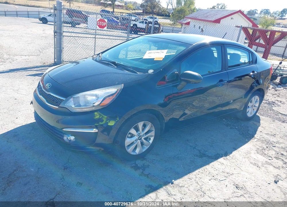 2017 KIA RIO EX VIN: KNADN4A38H6071746