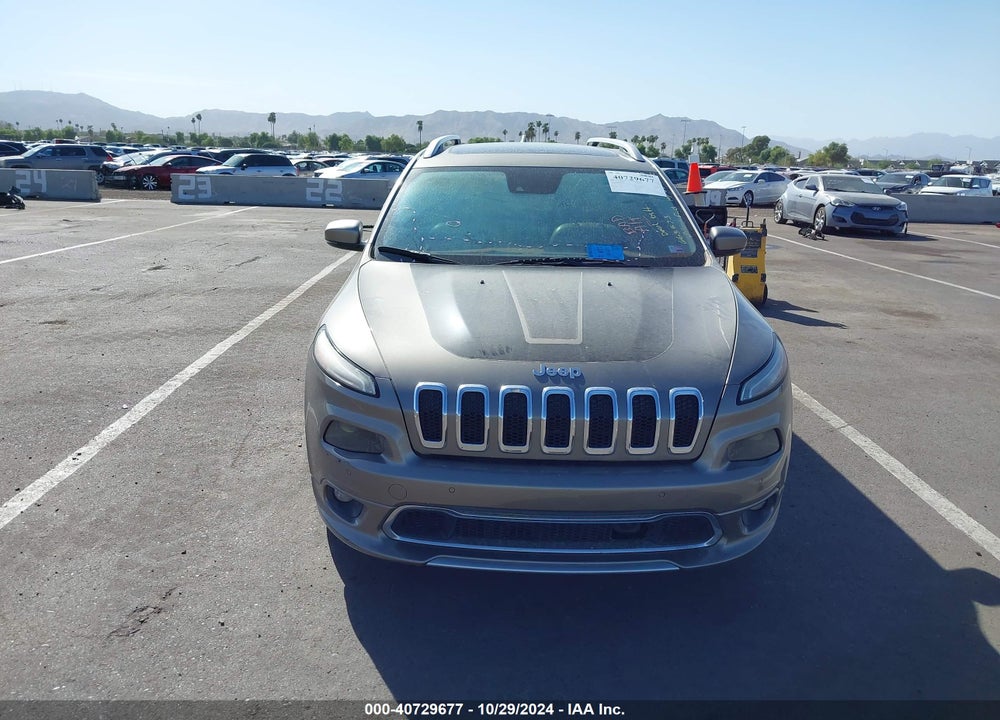 2017 JEEP CHEROKEE OVERLAND FWD VIN: 1C4PJLJS9HW663573
