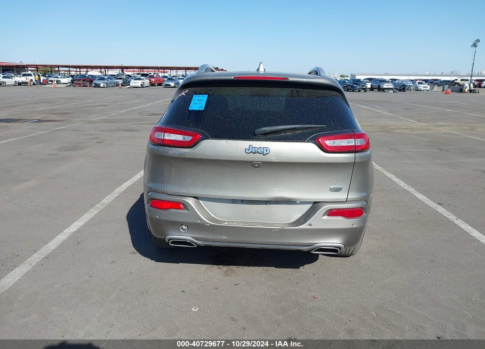 2017 JEEP CHEROKEE OVERLAND FWD VIN: 1C4PJLJS9HW663573