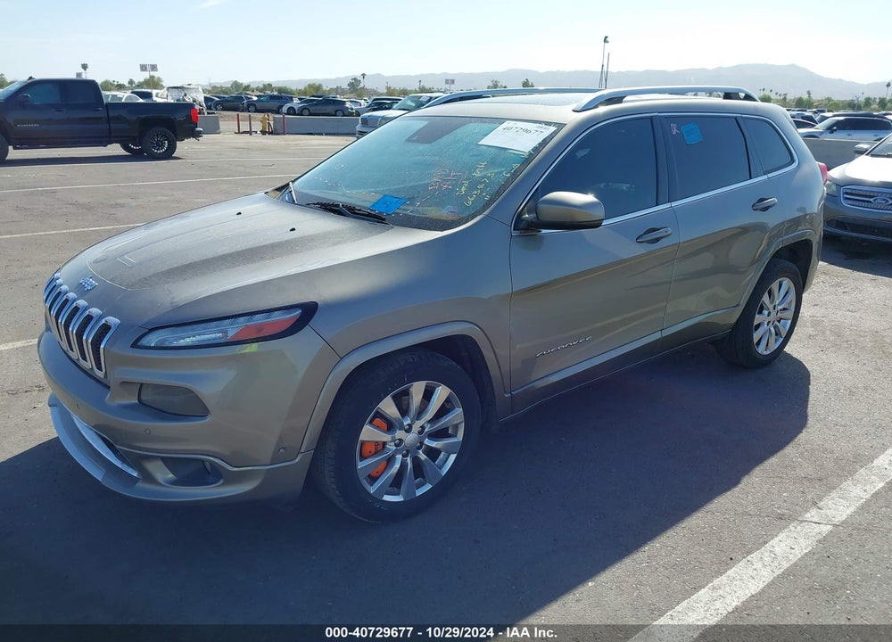 2017 JEEP CHEROKEE OVERLAND FWD VIN: 1C4PJLJS9HW663573