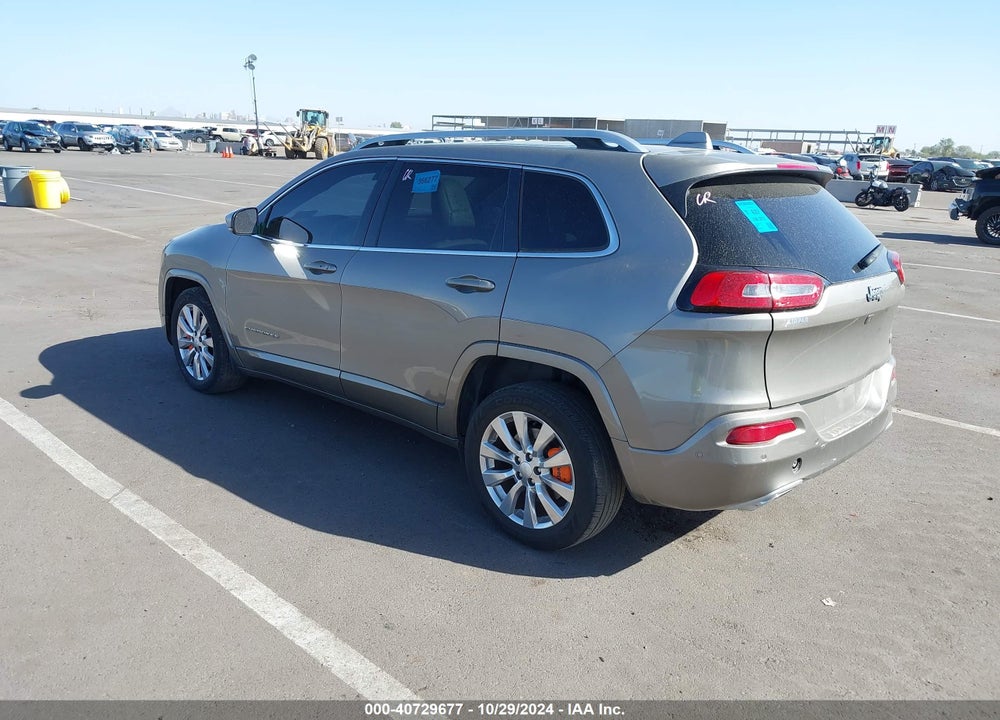 2017 JEEP CHEROKEE OVERLAND FWD VIN: 1C4PJLJS9HW663573