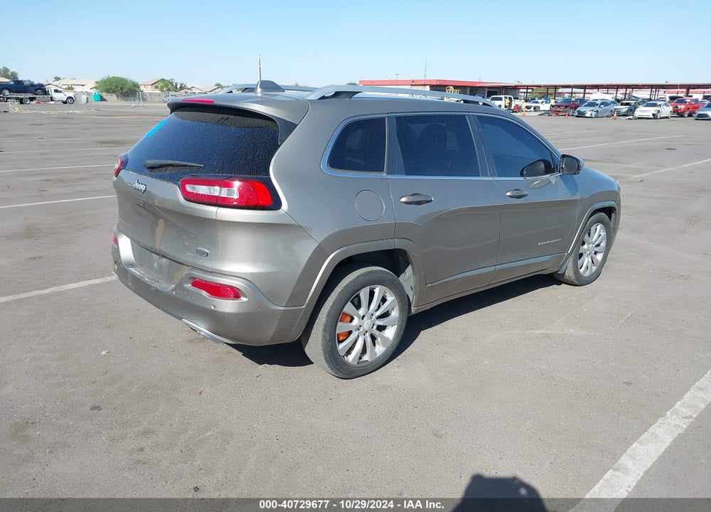 2017 JEEP CHEROKEE OVERLAND FWD VIN: 1C4PJLJS9HW663573
