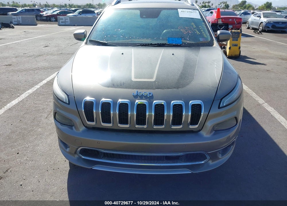 2017 JEEP CHEROKEE OVERLAND FWD VIN: 1C4PJLJS9HW663573