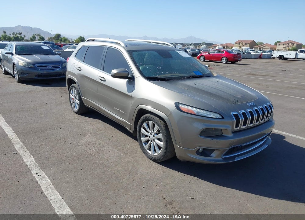 2017 JEEP CHEROKEE OVERLAND FWD VIN: 1C4PJLJS9HW663573