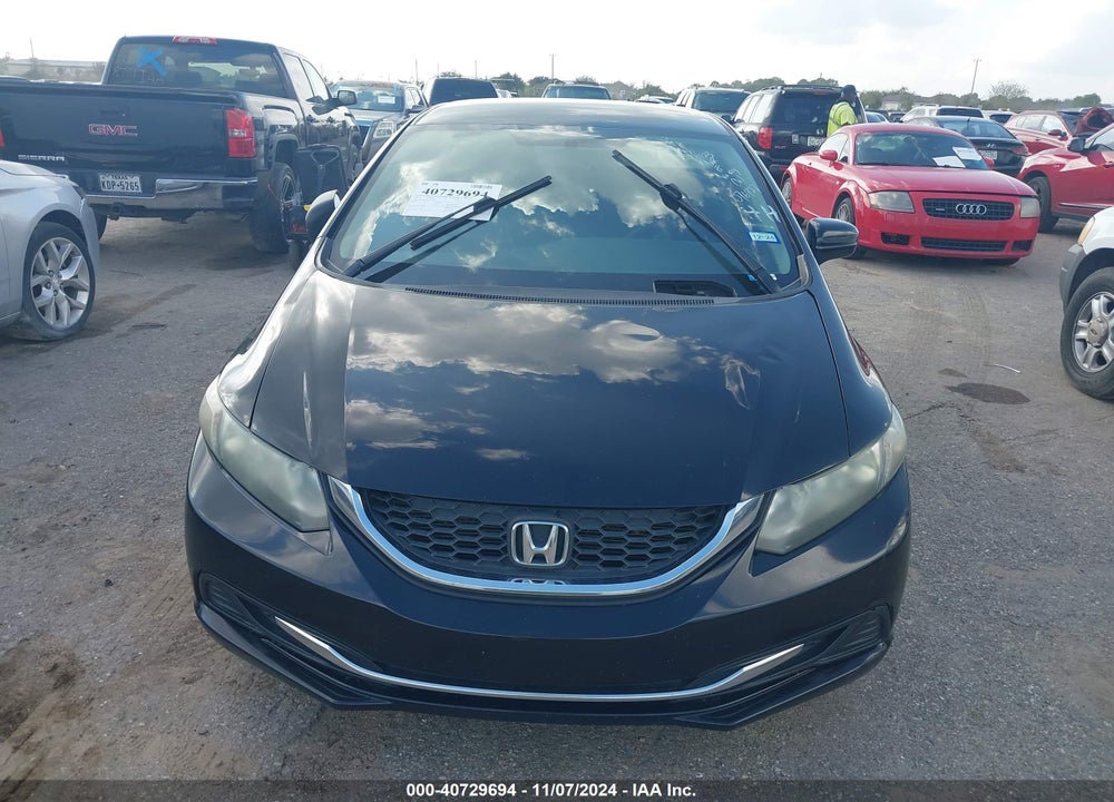 2015 HONDA CIVIC LX VIN: 19XFB2F53FE076427