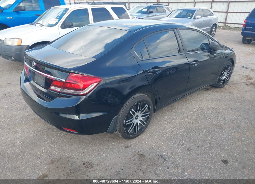 2015 HONDA CIVIC LX VIN: 19XFB2F53FE076427