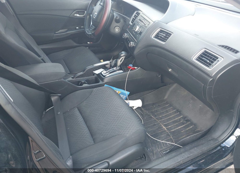 2015 HONDA CIVIC LX VIN: 19XFB2F53FE076427