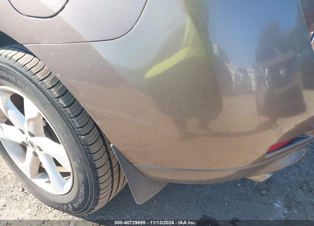 2009 NISSAN MURANO SL VIN: JN8AZ18U69W019545
