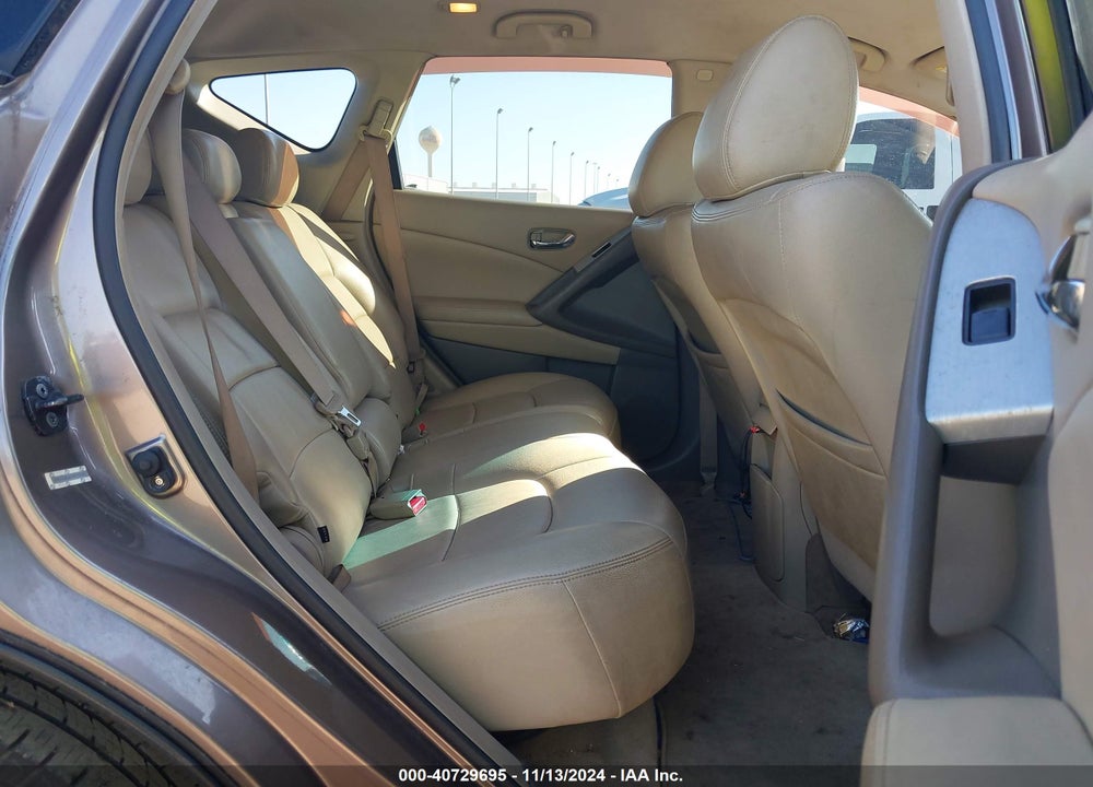2009 NISSAN MURANO SL VIN: JN8AZ18U69W019545