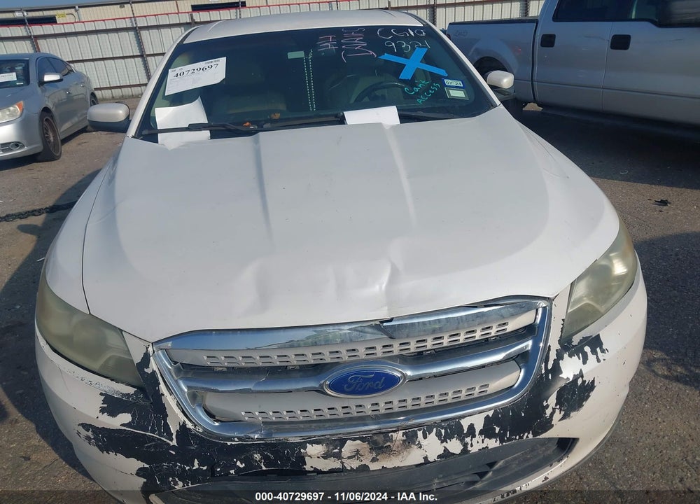 2012 FORD TAURUS SEL VIN: 1FAHP2EW3CG109321