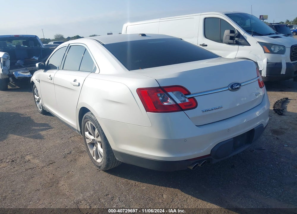 2012 FORD TAURUS SEL VIN: 1FAHP2EW3CG109321
