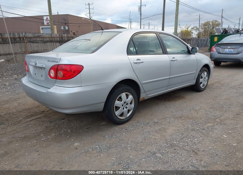 2006 TOYOTA COROLLA LE VIN: JTDBR32E560084771