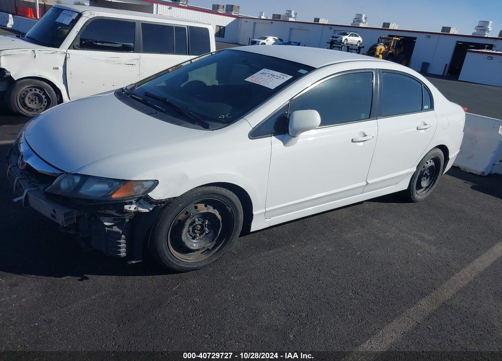 2009 HONDA CIVIC LX VIN: 2HGFA16599H785323