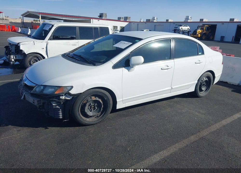 2009 HONDA CIVIC LX VIN: 2HGFA16599H785323
