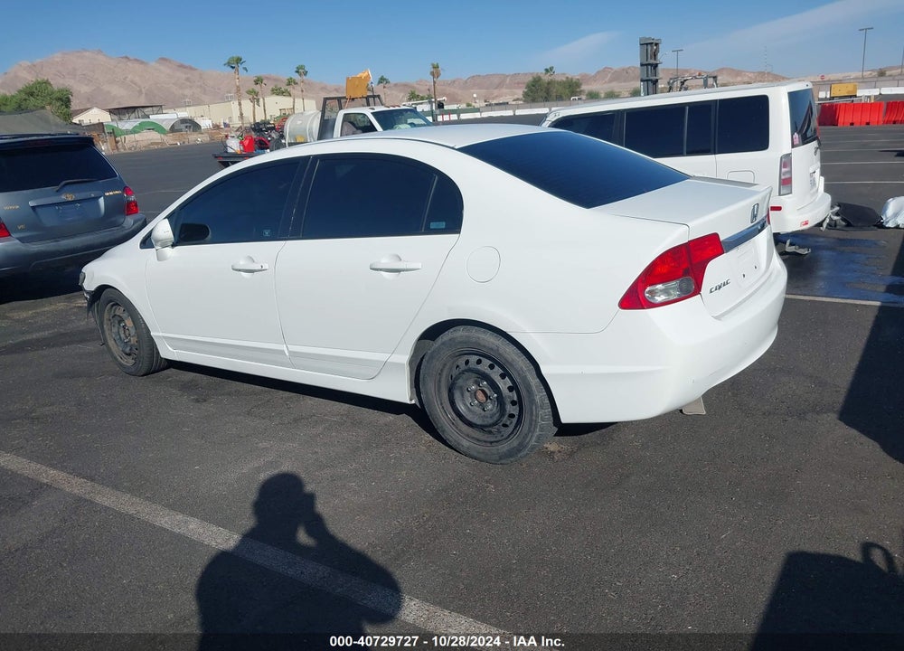 2009 HONDA CIVIC LX VIN: 2HGFA16599H785323