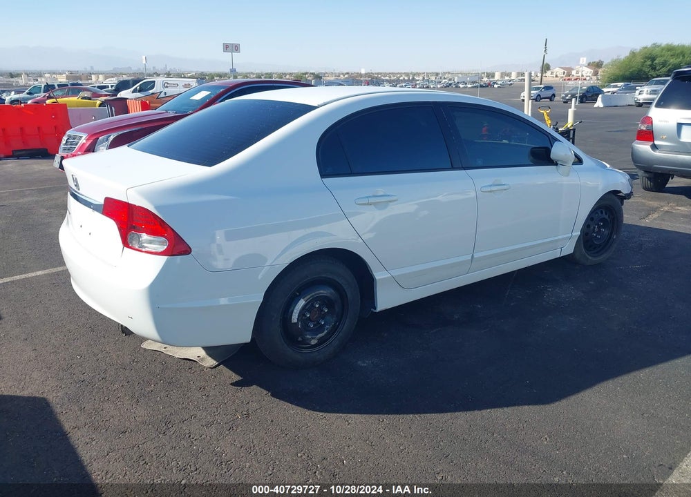 2009 HONDA CIVIC LX VIN: 2HGFA16599H785323