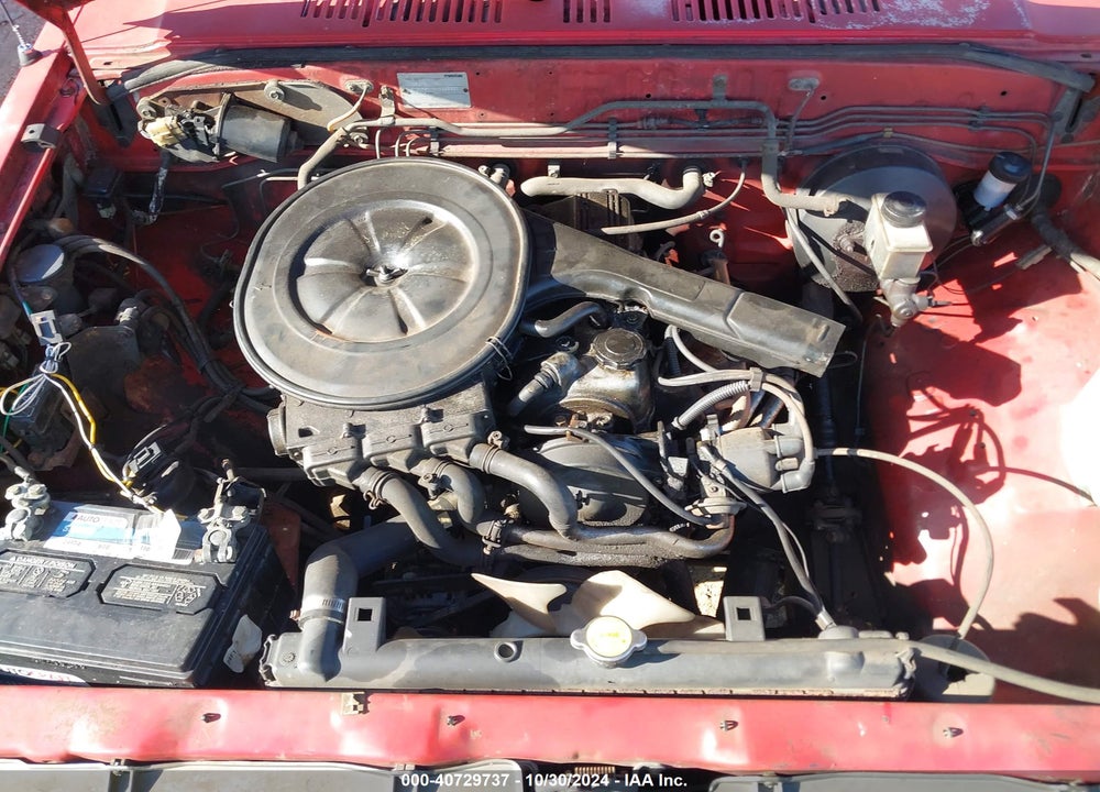 1987 MAZDA B2000 CAB PLUS VIN: JM2UF3118H0520205