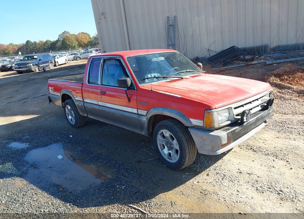 1987 MAZDA B2000 CAB PLUS VIN: JM2UF3118H0520205