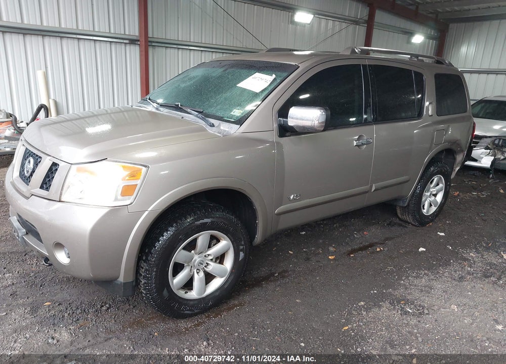 2009 NISSAN ARMADA SE VIN: 5N1AA08C89N600521