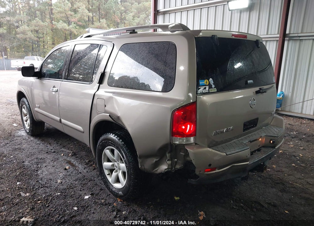 2009 NISSAN ARMADA SE VIN: 5N1AA08C89N600521