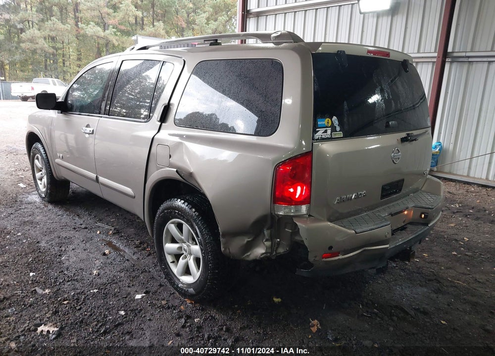 2009 NISSAN ARMADA SE VIN: 5N1AA08C89N600521