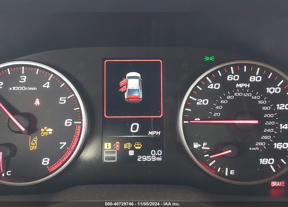 2024 SUBARU WRX VIN: JF1VBAB60R9813408