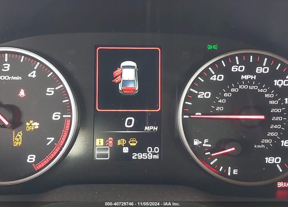 2024 SUBARU WRX VIN: JF1VBAB60R9813408