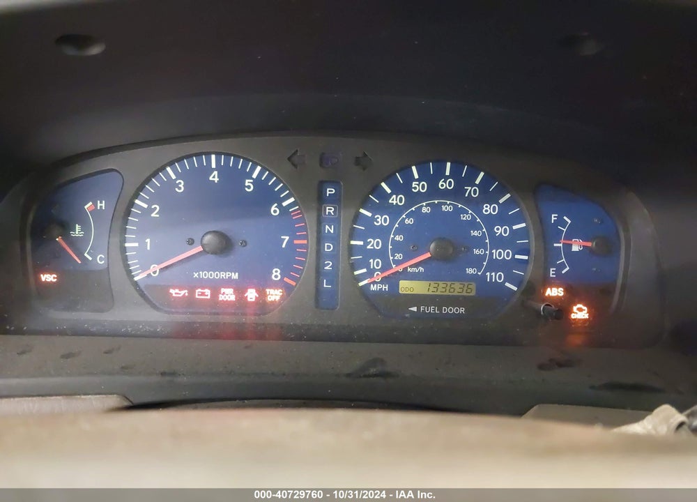 2001 TOYOTA SIENNA XLE VIN: 4T3ZF13C31U384368
