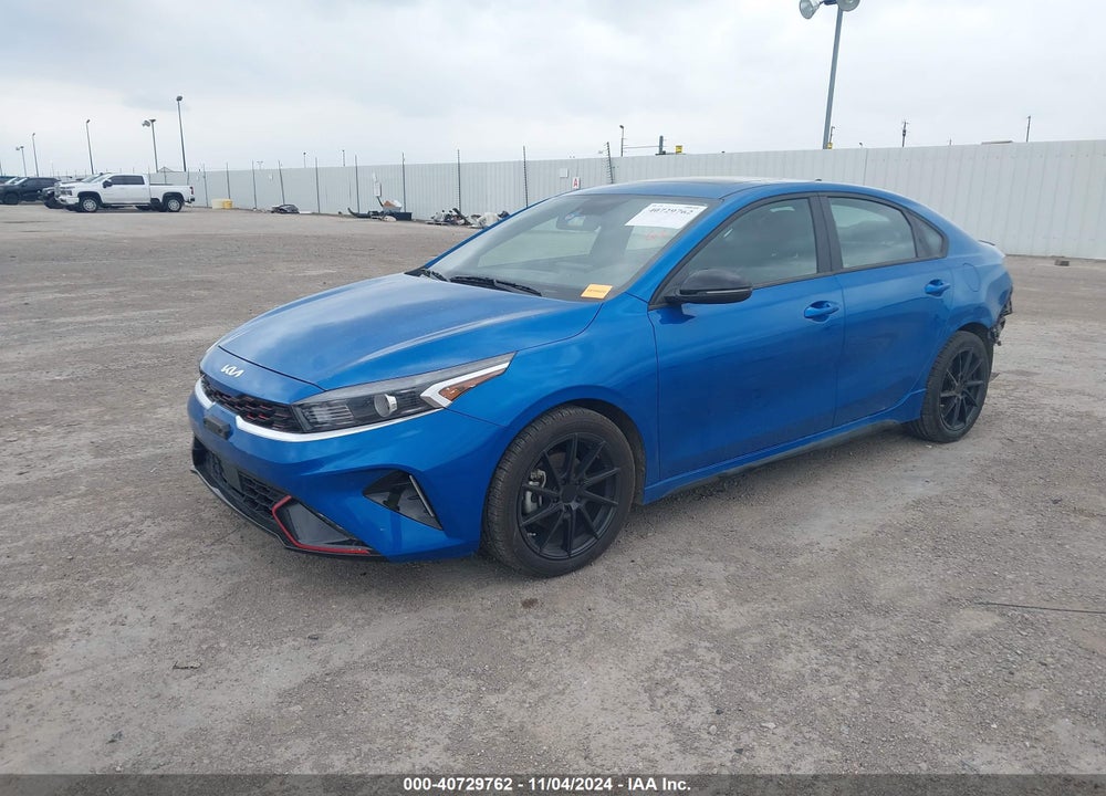 2022 KIA FORTE GT LINE VIN: 3KPF54AD0NE494976