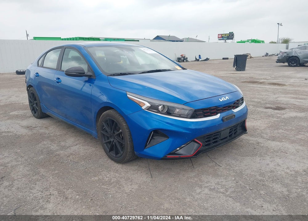2022 KIA FORTE GT LINE VIN: 3KPF54AD0NE494976
