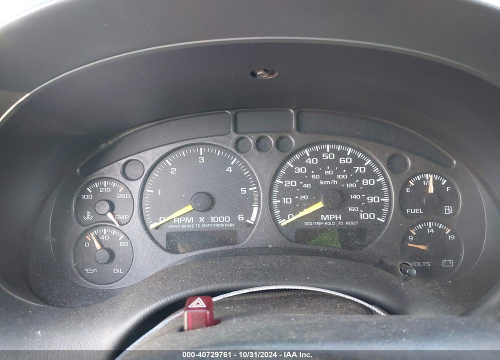 2001 CHEVROLET S-10 LS VIN: 1GCCS19W218168861