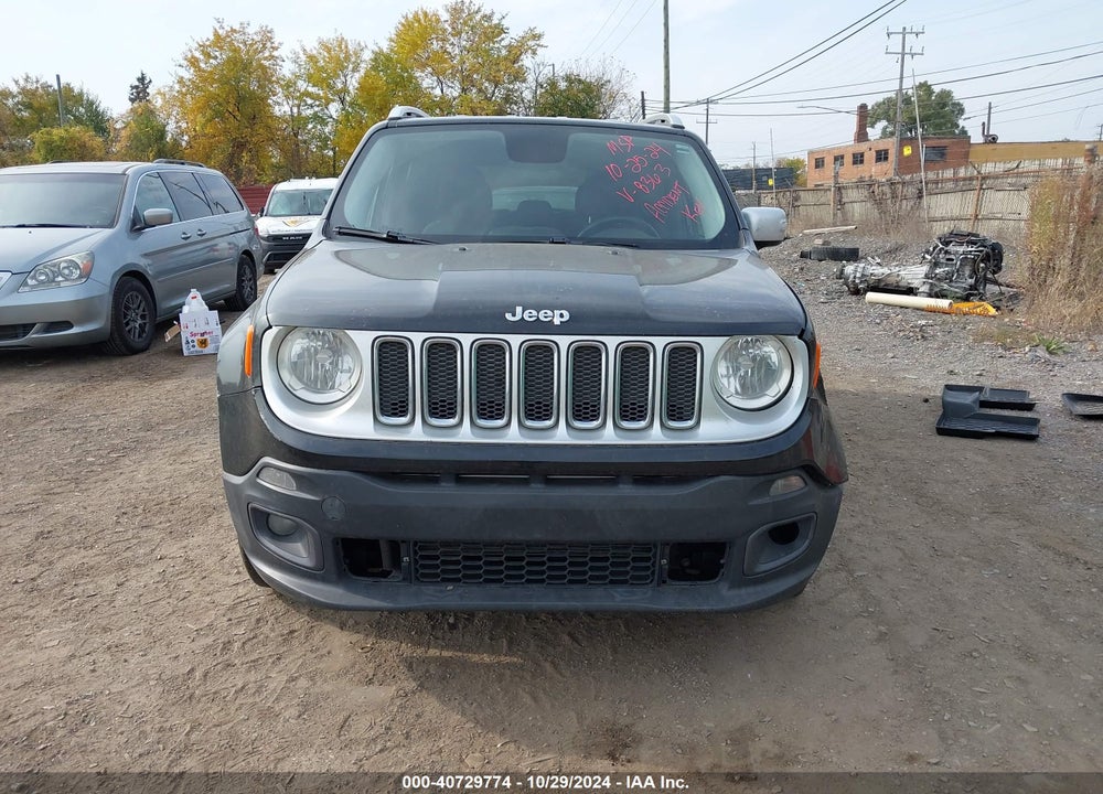 2015 JEEP RENEGADE LIMITED VIN: ZACCJBDT0FPB68363
