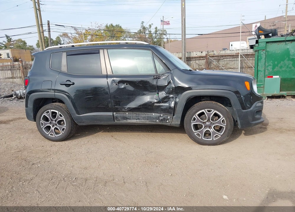 2015 JEEP RENEGADE LIMITED VIN: ZACCJBDT0FPB68363