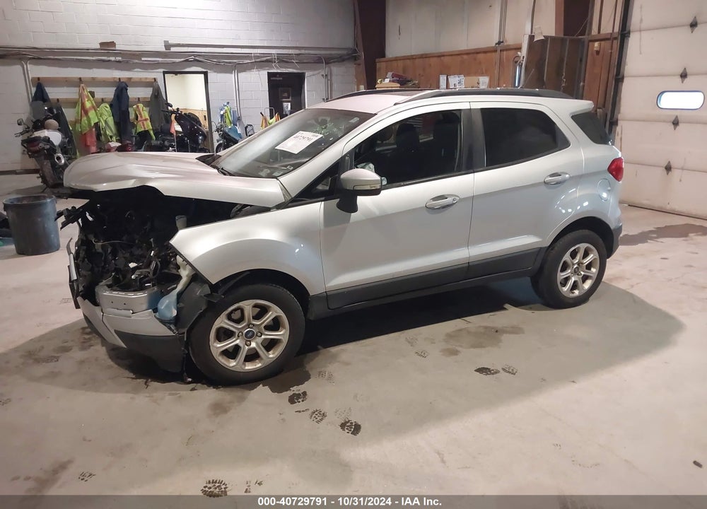 2019 FORD ECOSPORT SE VIN: MAJ6S3GL1KC270710