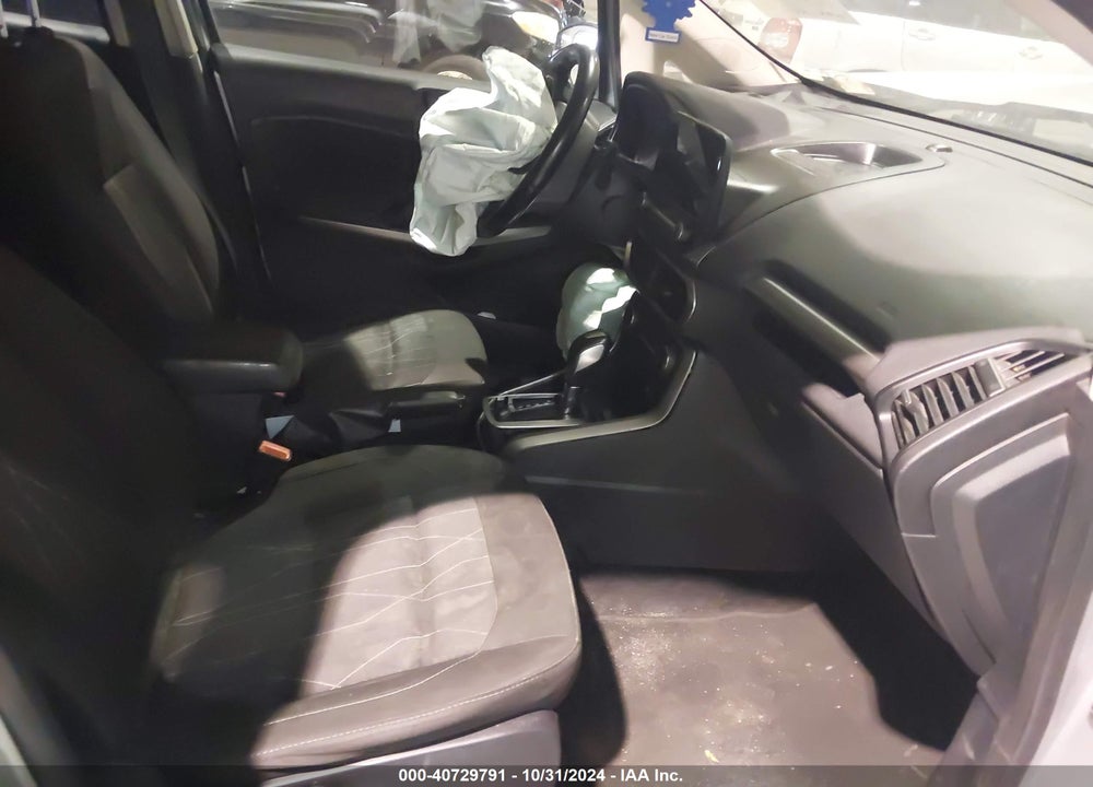 2019 FORD ECOSPORT SE VIN: MAJ6S3GL1KC270710