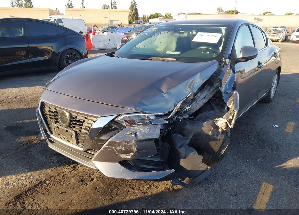 2021 NISSAN SENTRA VIN: 3N1AB8BV4MY208175