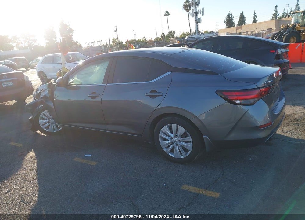 2021 NISSAN SENTRA VIN: 3N1AB8BV4MY208175
