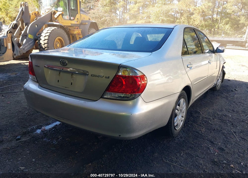 2005 TOYOTA CAMRY LE VIN: 4T1BE32K85U990675
