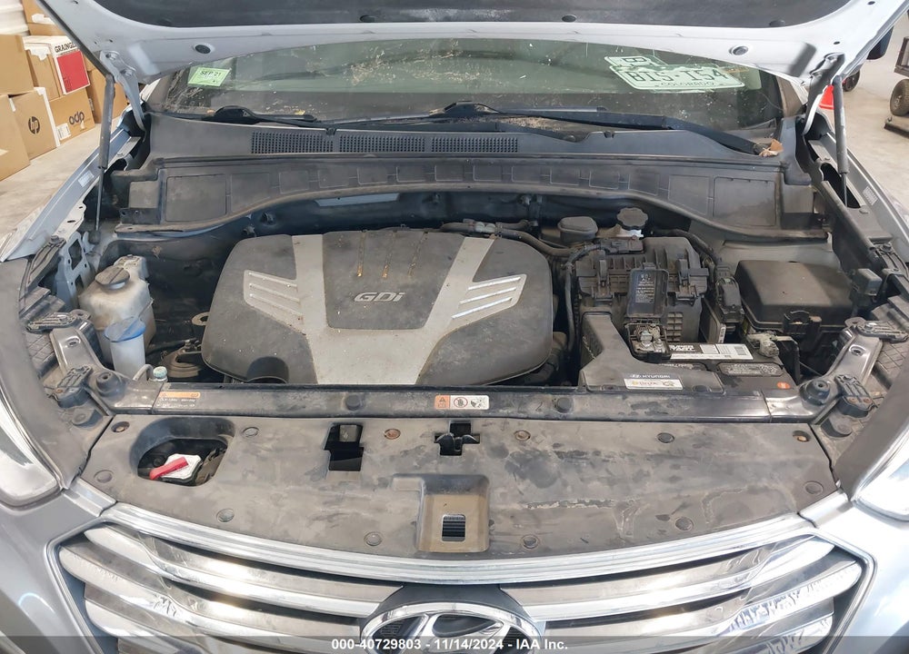 2016 HYUNDAI SANTA FE SE VIN: KM8SMDHF7GU151378