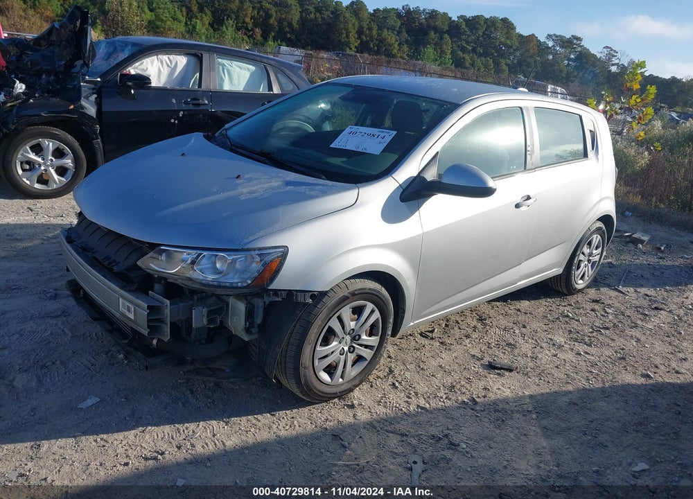 2020 CHEVROLET SONIC FWD  1FL 5-DOOR VIN: 1G1JG6SB8L4119292