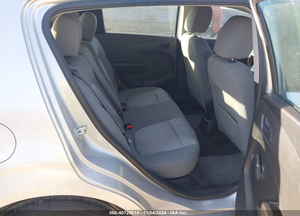 2020 CHEVROLET SONIC FWD  1FL 5-DOOR VIN: 1G1JG6SB8L4119292