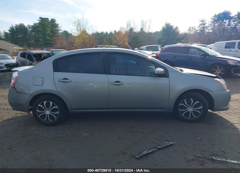 2011 NISSAN SENTRA 2.0 VIN: 3N1AB6AP8BL652340