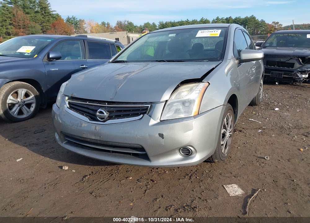 2011 NISSAN SENTRA 2.0 VIN: 3N1AB6AP8BL652340